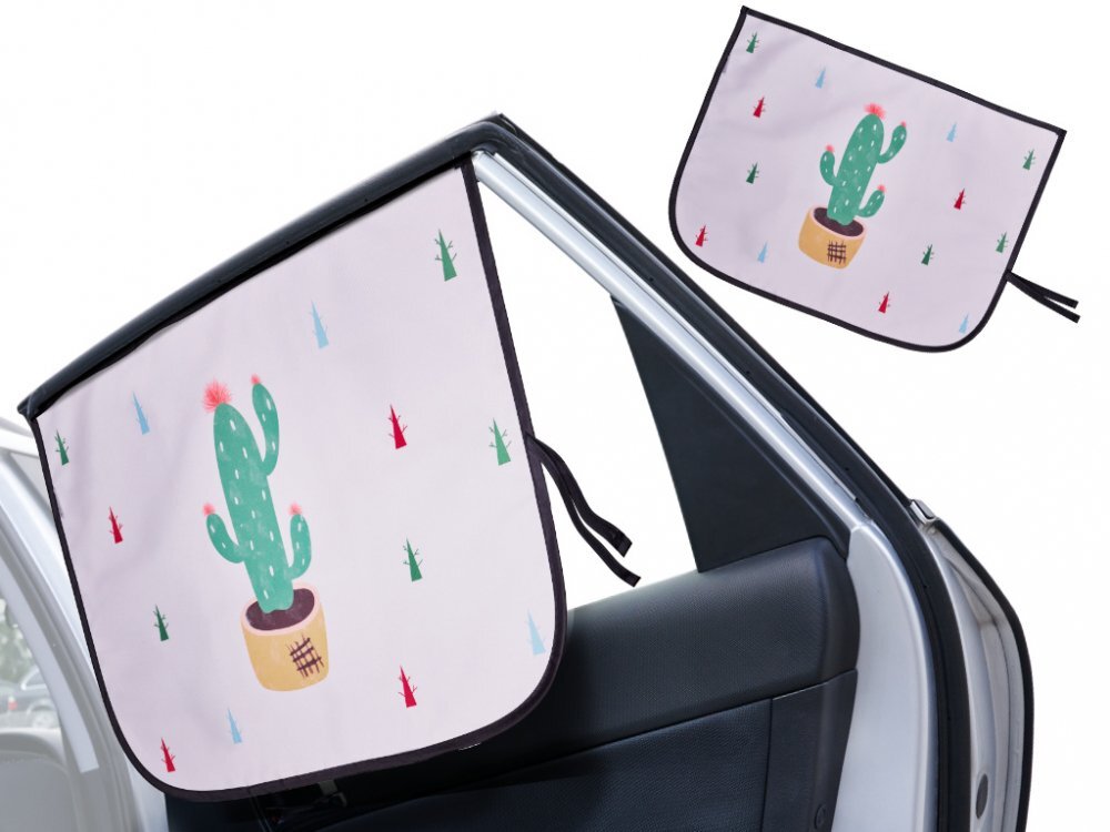 Ikonka Parasolar auto cu prindere magnetica Cactus dimensiune 59 cm x 45 cm