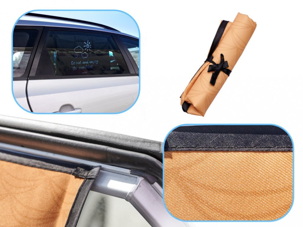 Ikonka Parasolar auto cu prindere magnetica Ducking