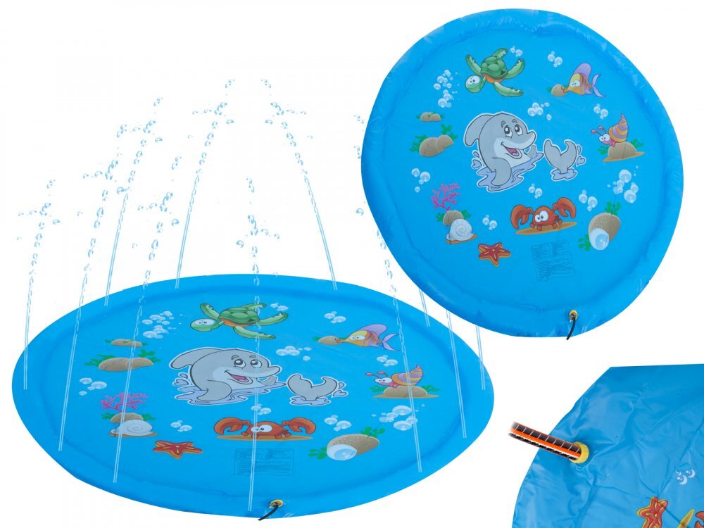 Ikonka Piscina cu Fantana pentru copii 170cm Marine Sprinkler