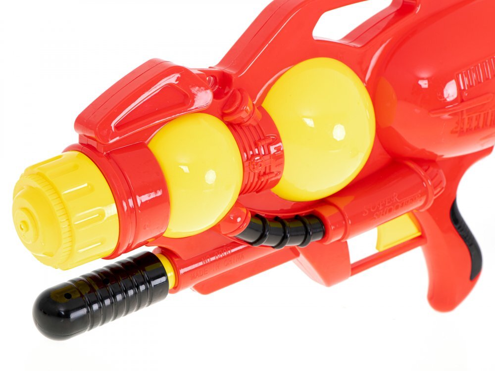 Ikonka Pistol lansator de apa pentru copii model mega XXL volum 2400 ml Red