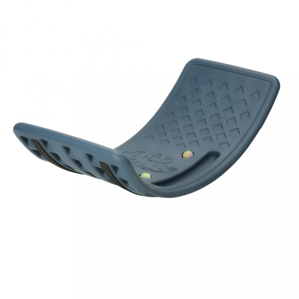 Ikonka Placa de echilibru pentru copii blue cu 2 bilute incluse dimensiune 67 x 29 cm