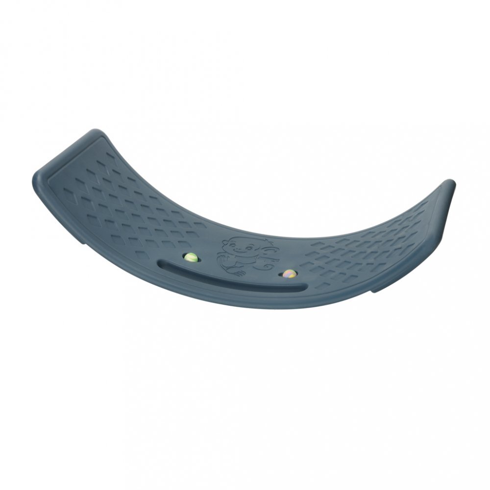 Ikonka Placa de echilibru pentru copii blue cu 2 bilute incluse dimensiune 67 x 29 cm