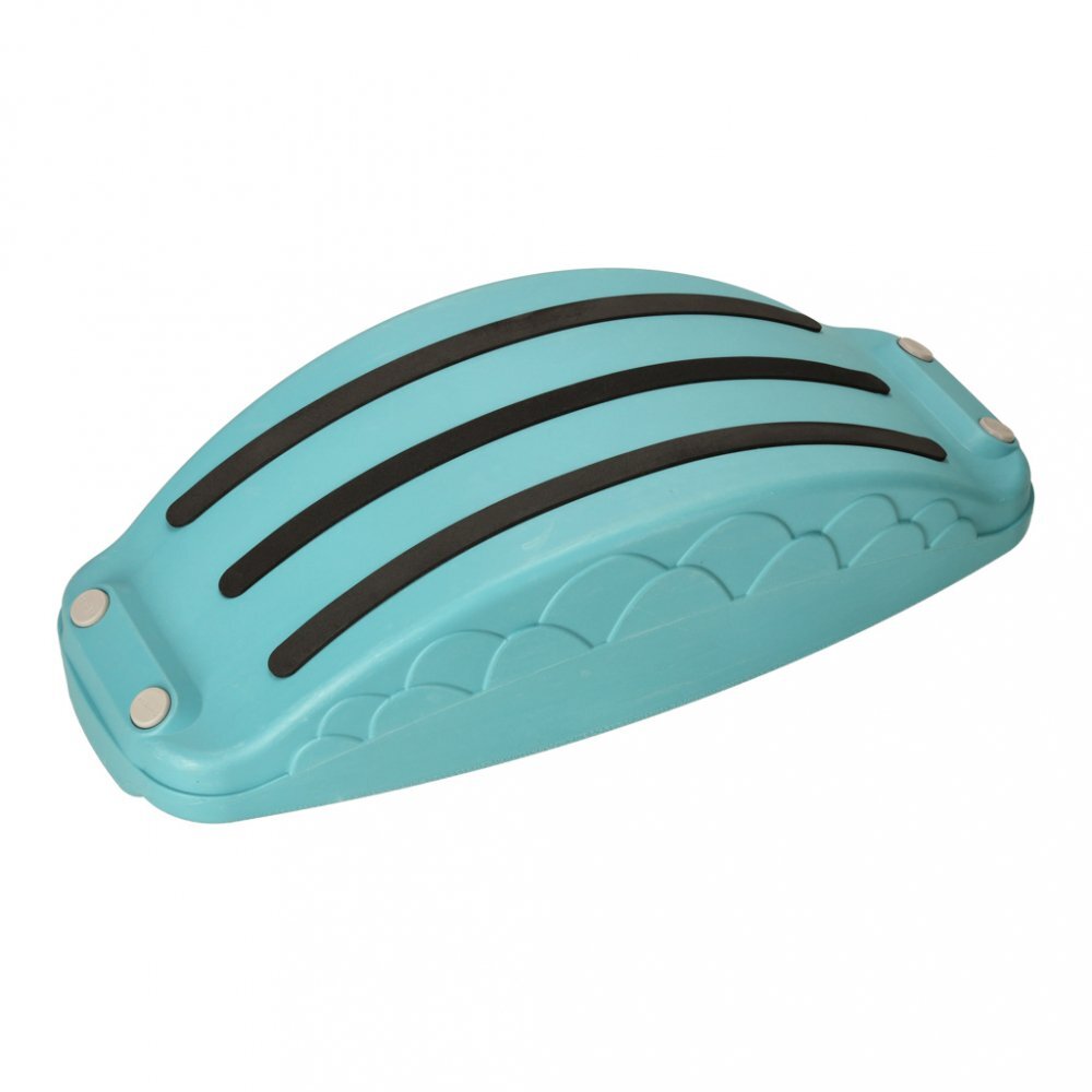 Ikonka Placa de echilibru pentru copii cu labirint si bile turquoise dimesniune 59.5 x 26 x 14 cm