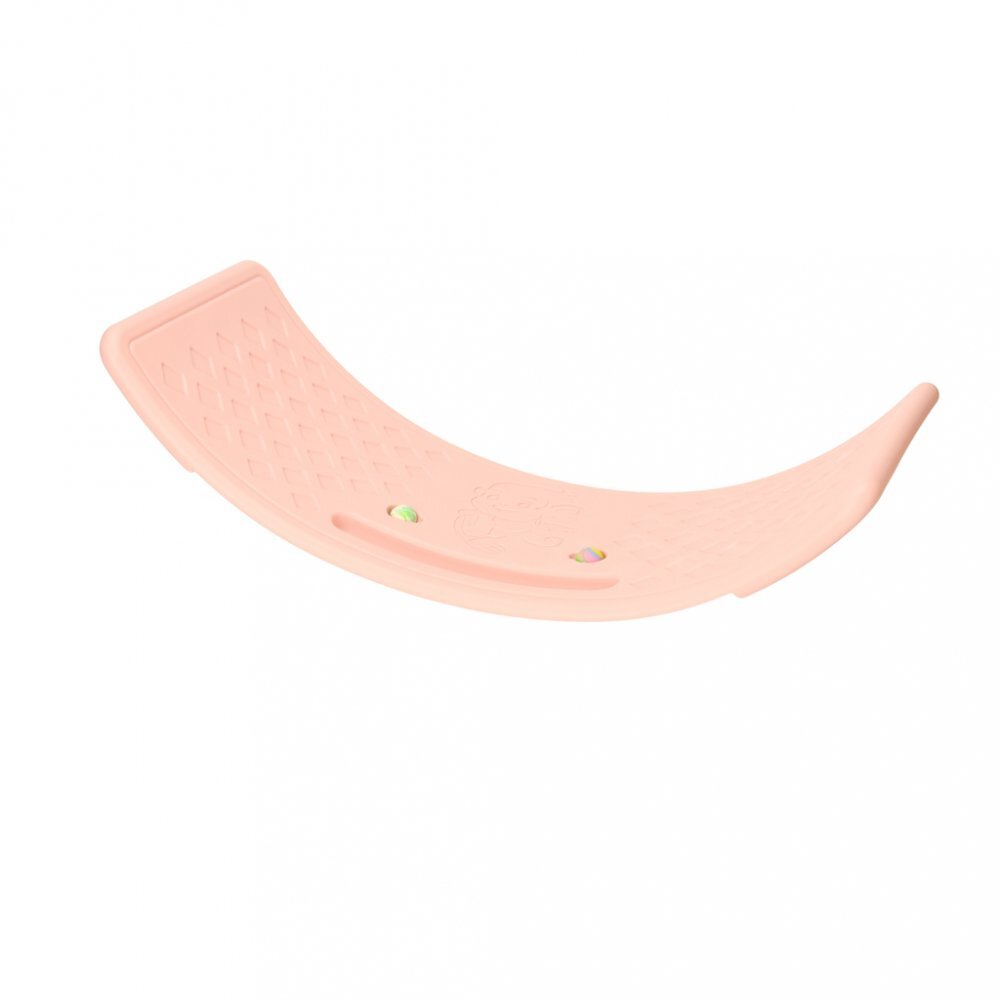 Ikonka Placa de echilibru pentru copii pink cu 2 bilute incluse dimensiune 67 x 29 cm
