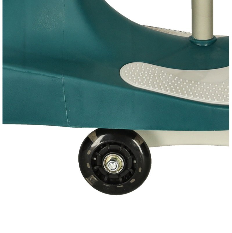 Ikonka Plasmacar gravitational cu LED-uri luminoase YellowGreen inaltime de la sol pana la sezut 21 cm greutate maxima admisa 50 kg