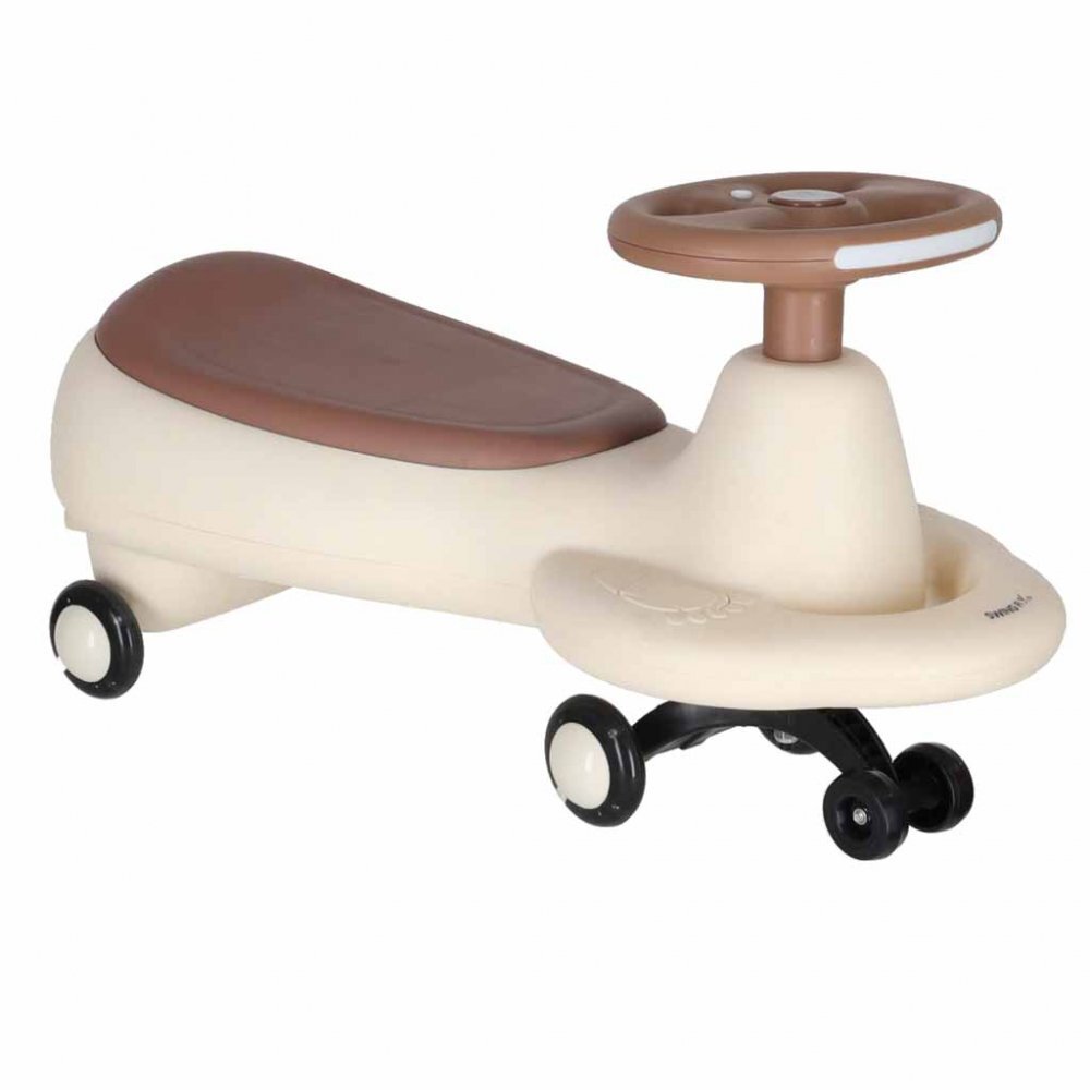 Ikonka Plasmacar gravitational pentru copii Swing Fix S5 cu LED-uri luminoase si efecte sonore design ergonomic cu remorca inclusa