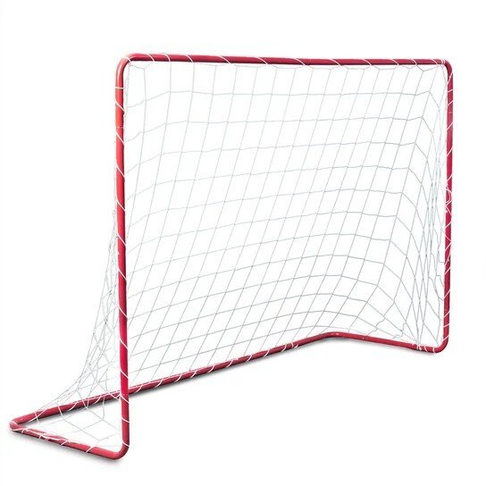 Ikonka Poarta fotbal pentru copii constructie robusta din otel galvanizat dimensiune 183 x 122 x 61 cm
