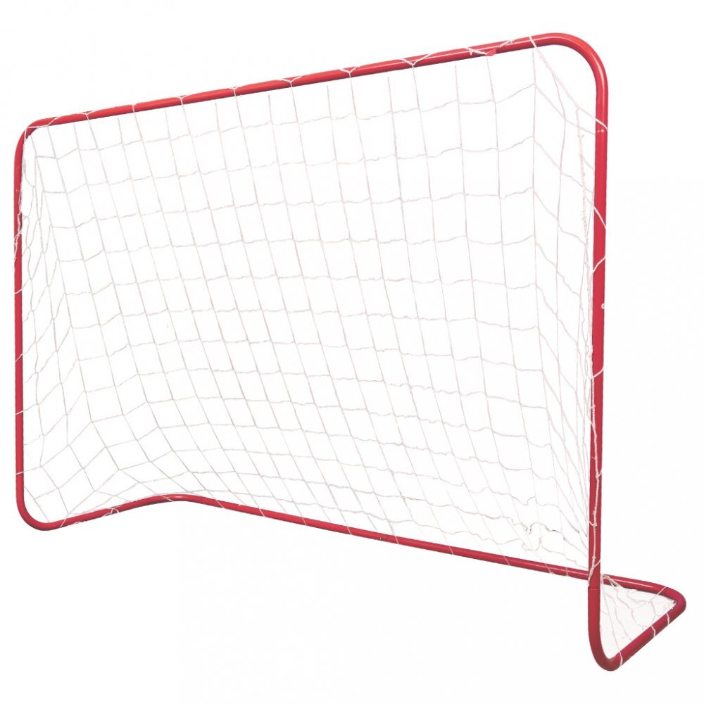 Ikonka Poarta fotbal pentru copii constructie robusta din otel galvanizat dimensiune 183 x 122 x 61 cm