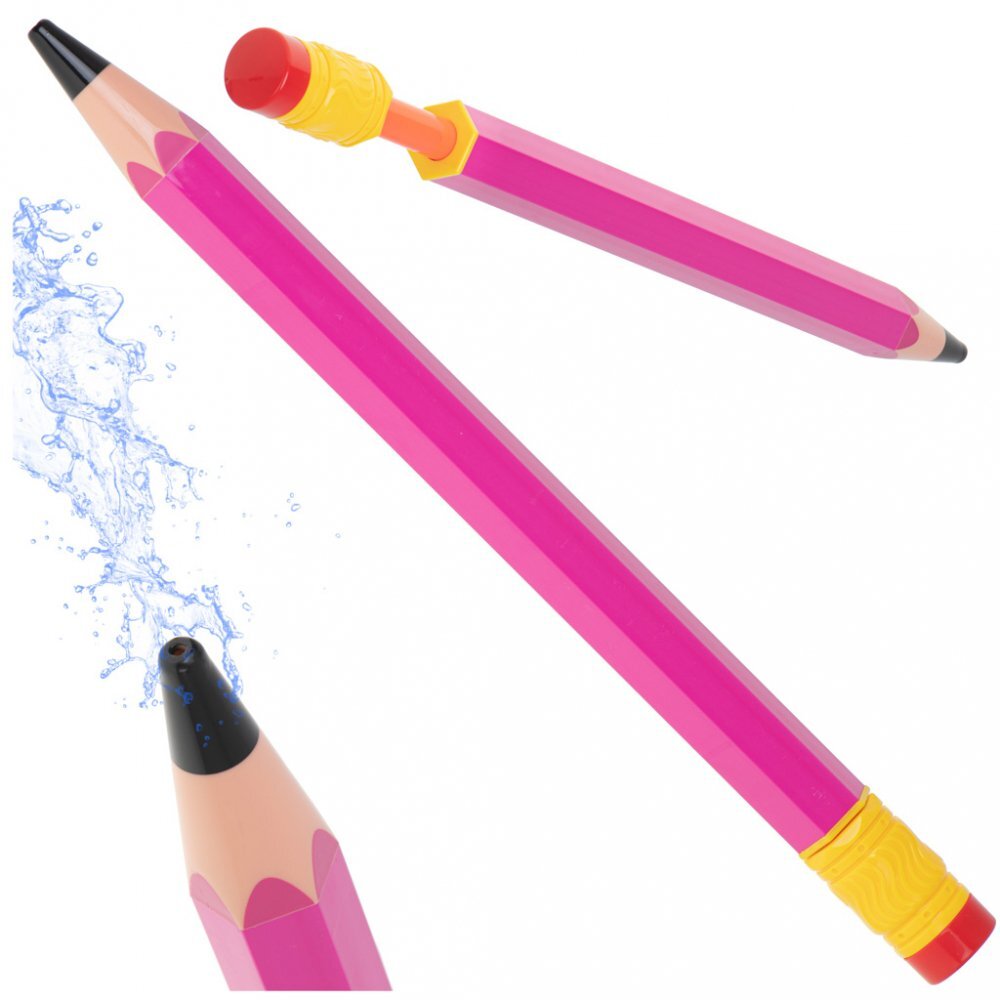 Ikonka Pompa de apa tip Creion Pink 54cm