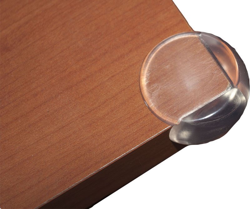 Ikonka Protectie pentru colt mobilier din Silicon 3x3 cm Transparent