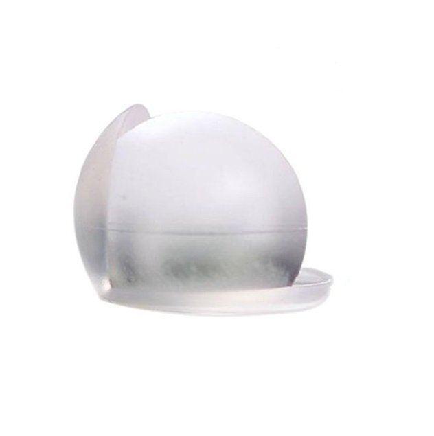 Ikonka Protectie pentru colt mobilier din Silicon 3x3 cm Transparent