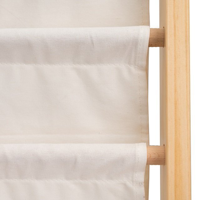 Ikonka Raft organizator de carti pentru copii realizat din lemn dimensiune 79 x 62.5 x 30 cm