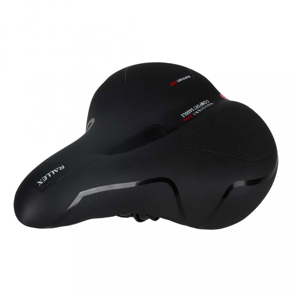 Ikonka Sa pentru bicicleta in forma ergonomica Black design ergonomic si anatomic echipata cu lampa LED 5 diode