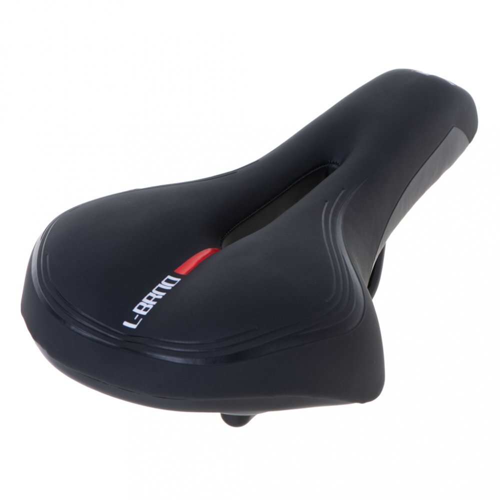 Ikonka Sa pentru bicicleta in forma ergonomica Poliuretan 30x17.5x10cm Negru