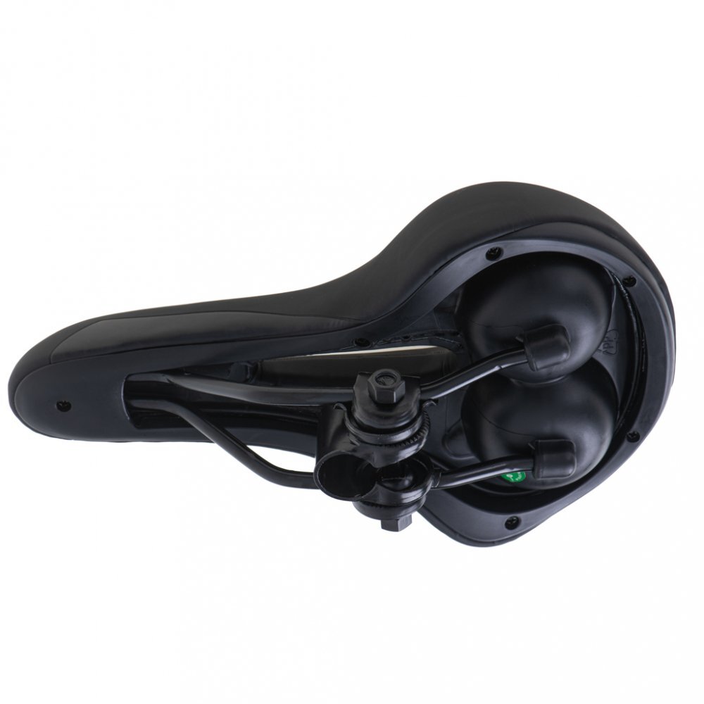 Ikonka Sa pentru bicicleta in forma ergonomica Poliuretan 30x17.5x10cm Negru