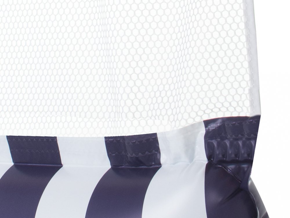 Ikonka Saltea gonflabila de plaja 120x70cm Blue Stripes