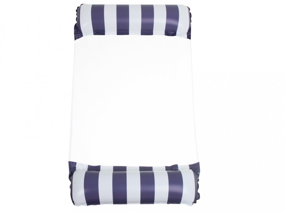 Ikonka Saltea gonflabila de plaja 120x70cm Blue Stripes