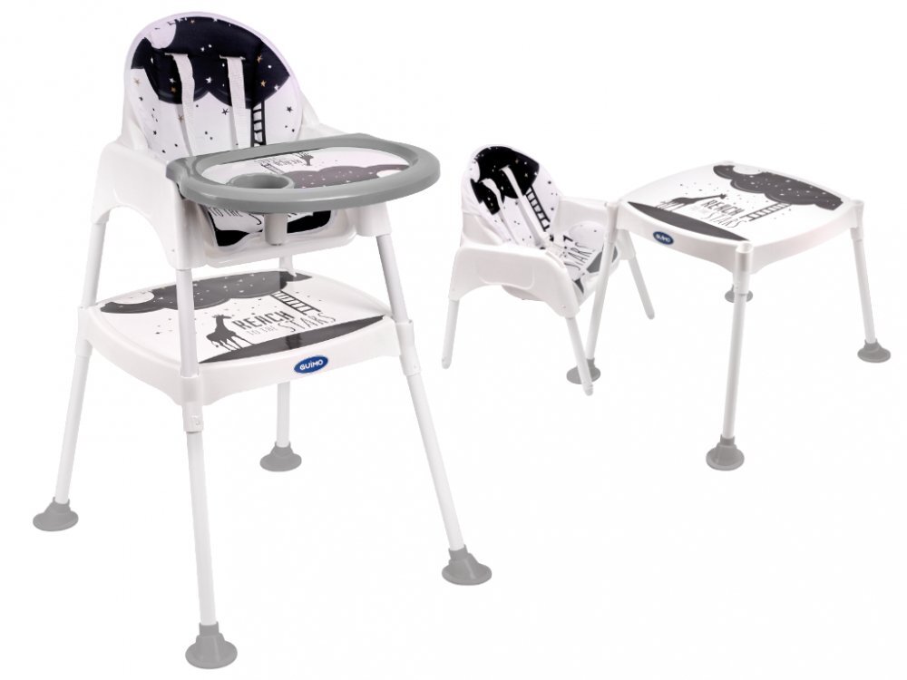 Ikonka Scaun de servit masa transformabil 3 in 1 Stars