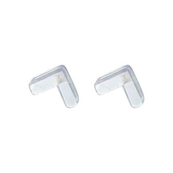 Ikonka Set 2 aparatori din silicon pentru colturi 4x4x1.5 cm
