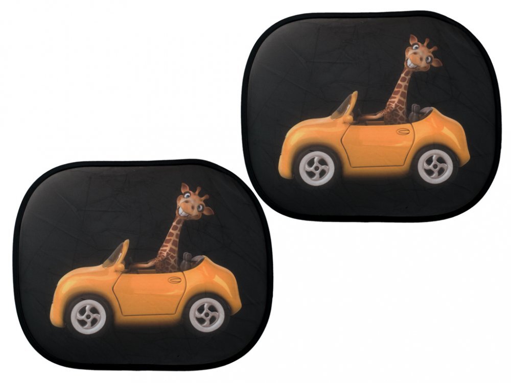 Ikonka Set 2 parasolare auto model Girafa dimensiune 44 cm x 36 cm
