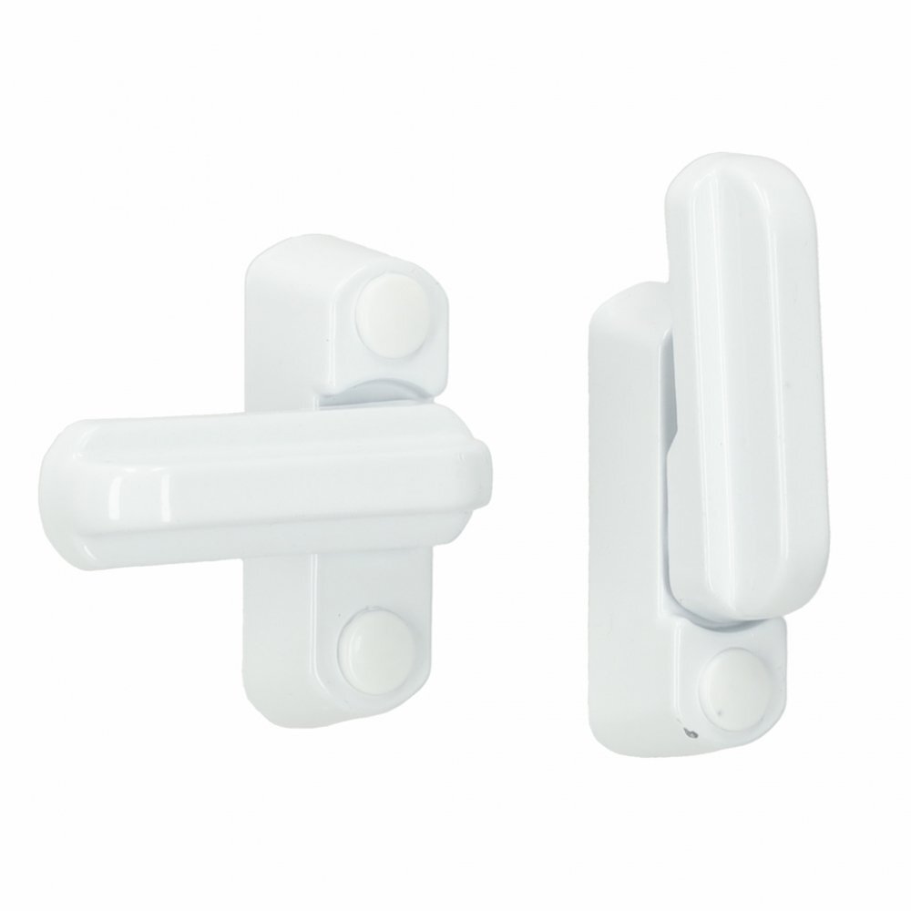 Ikonka Set 2 sisteme de siguranta ferestre si usi White