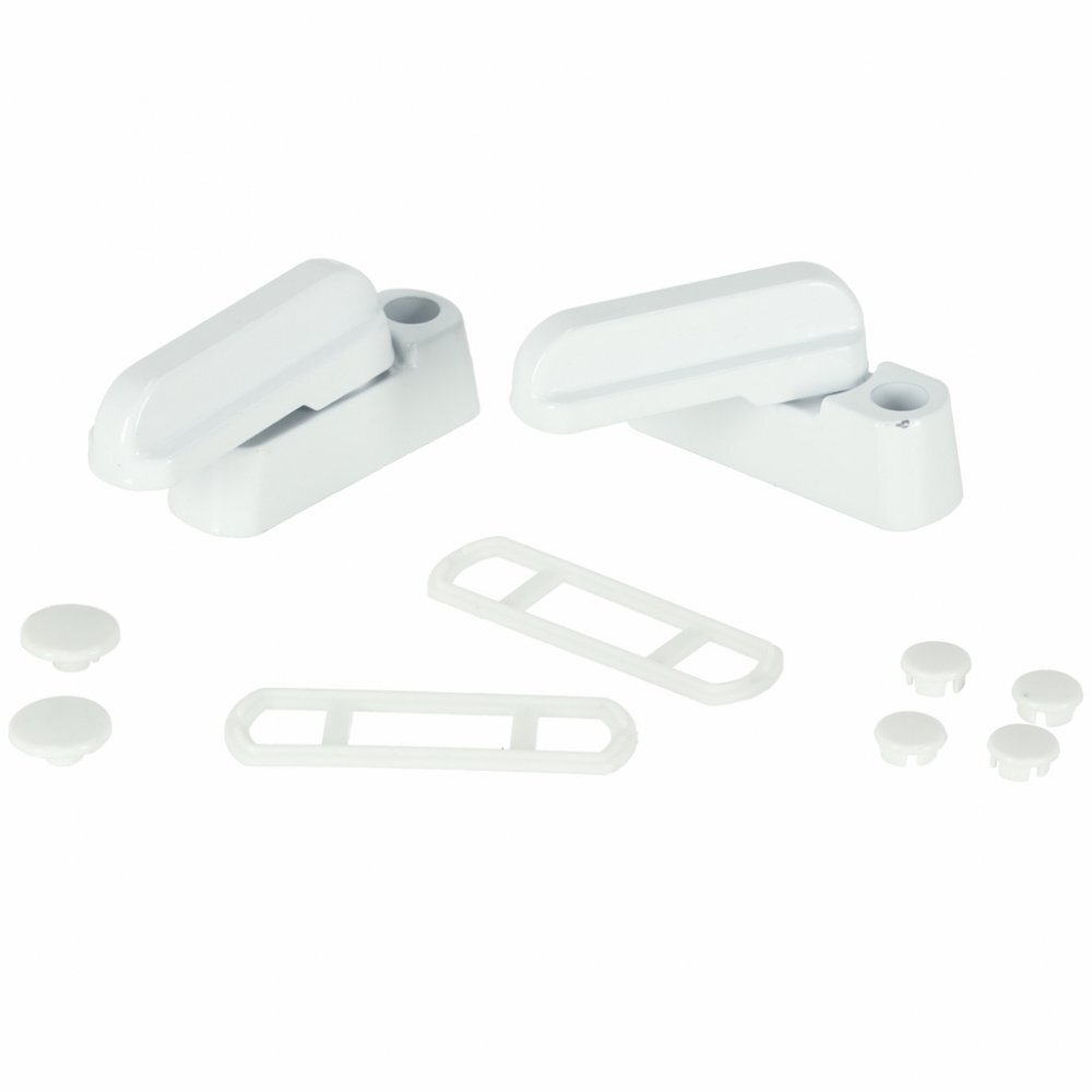 Ikonka Set 2 sisteme de siguranta ferestre si usi White