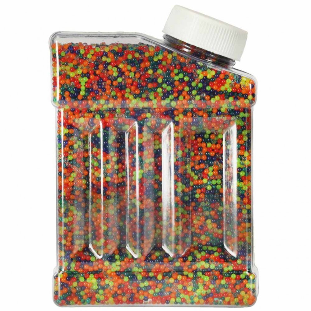 Ikonka Set 50000 bilute cu Hidrogel decorative expandabile in apa Multicolore