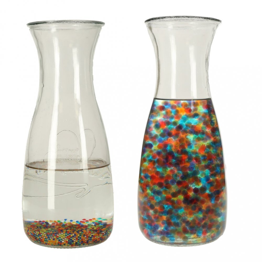 Ikonka Set 50000 bilute cu Hidrogel decorative expandabile in apa Multicolore