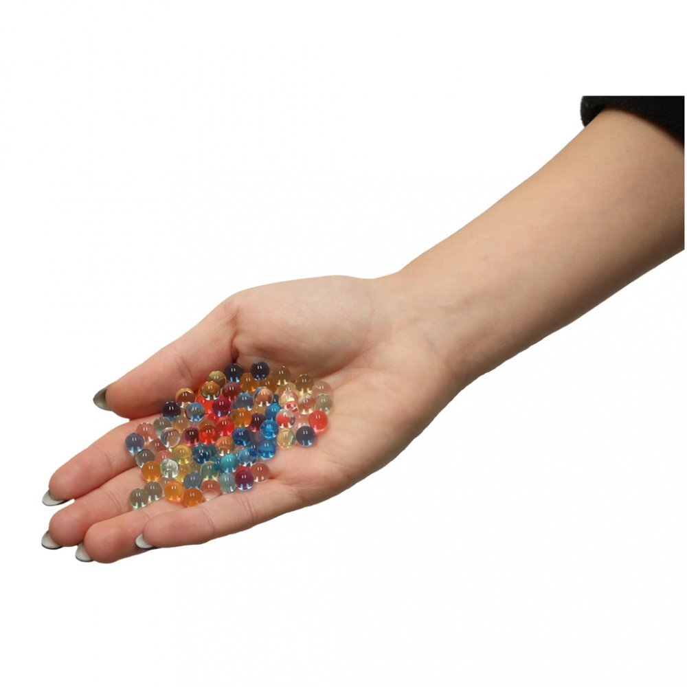 Ikonka Set 550 bilute cu Hidrogel decorative Multicolore