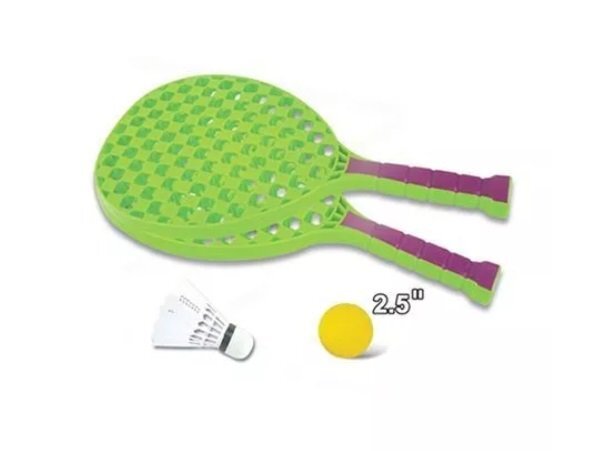 Ikonka Set antrenament pentru copii 5in1 Sport Series cu Baschet Volei Badminton Frisbe Disc