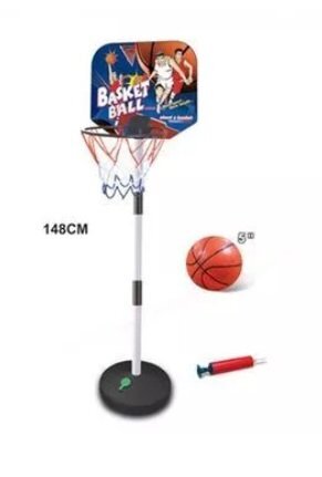 Ikonka Set antrenament pentru copii 5in1 Sport Series cu Baschet Volei Badminton Frisbe Disc