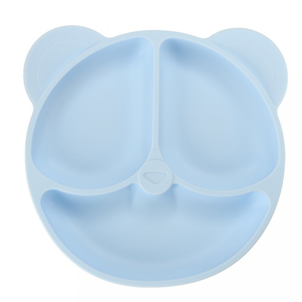 Ikonka Set diversificare din silicon 4 piese Teddy Blue