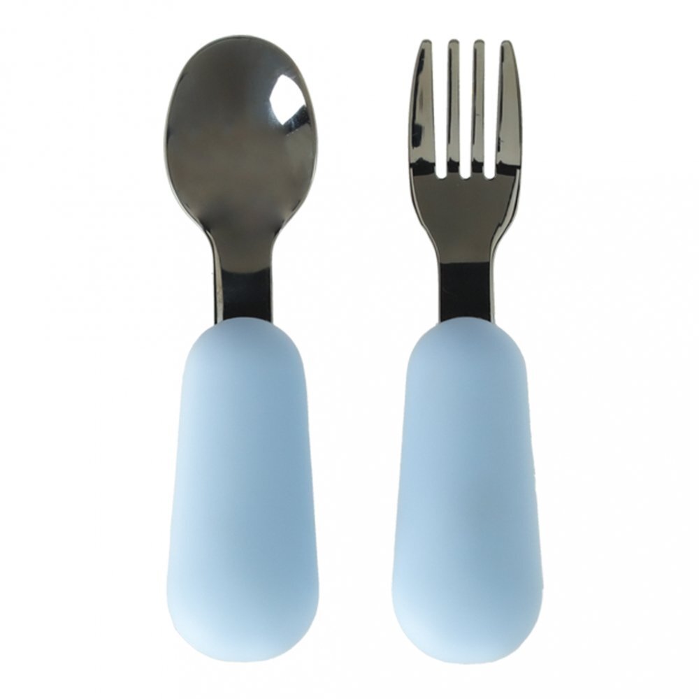 Ikonka Set diversificare din silicon 4 piese Teddy Blue