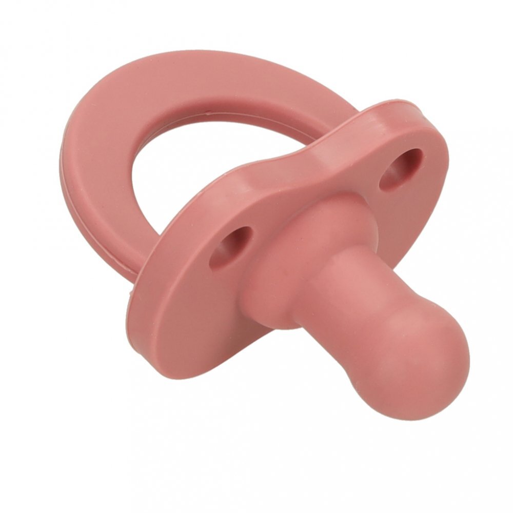Ikonka Set diversificare hrana bebelusi pink Crab realizate din silicon cu 19 elemente