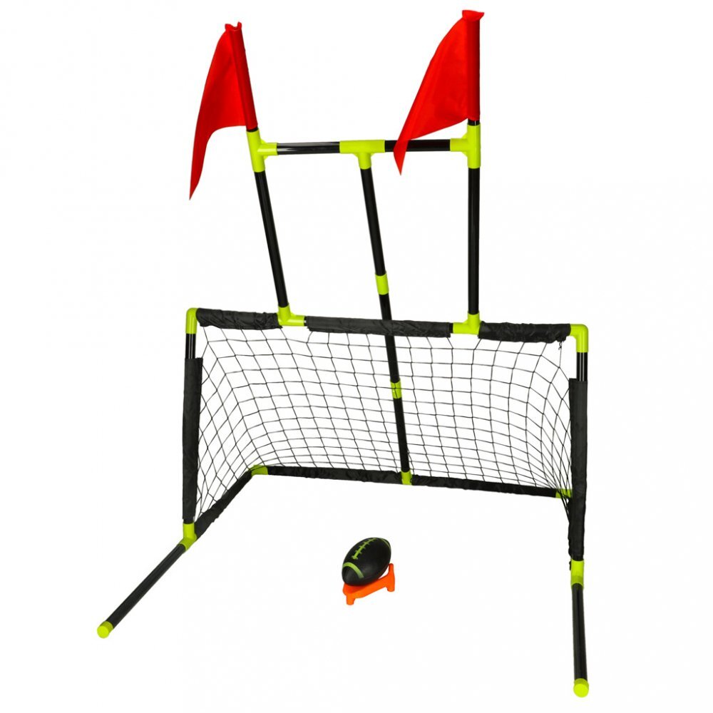 Ikonka Set sportiv 6 in 1 cu poarta fotbal cos baschet si mingi Combo Set