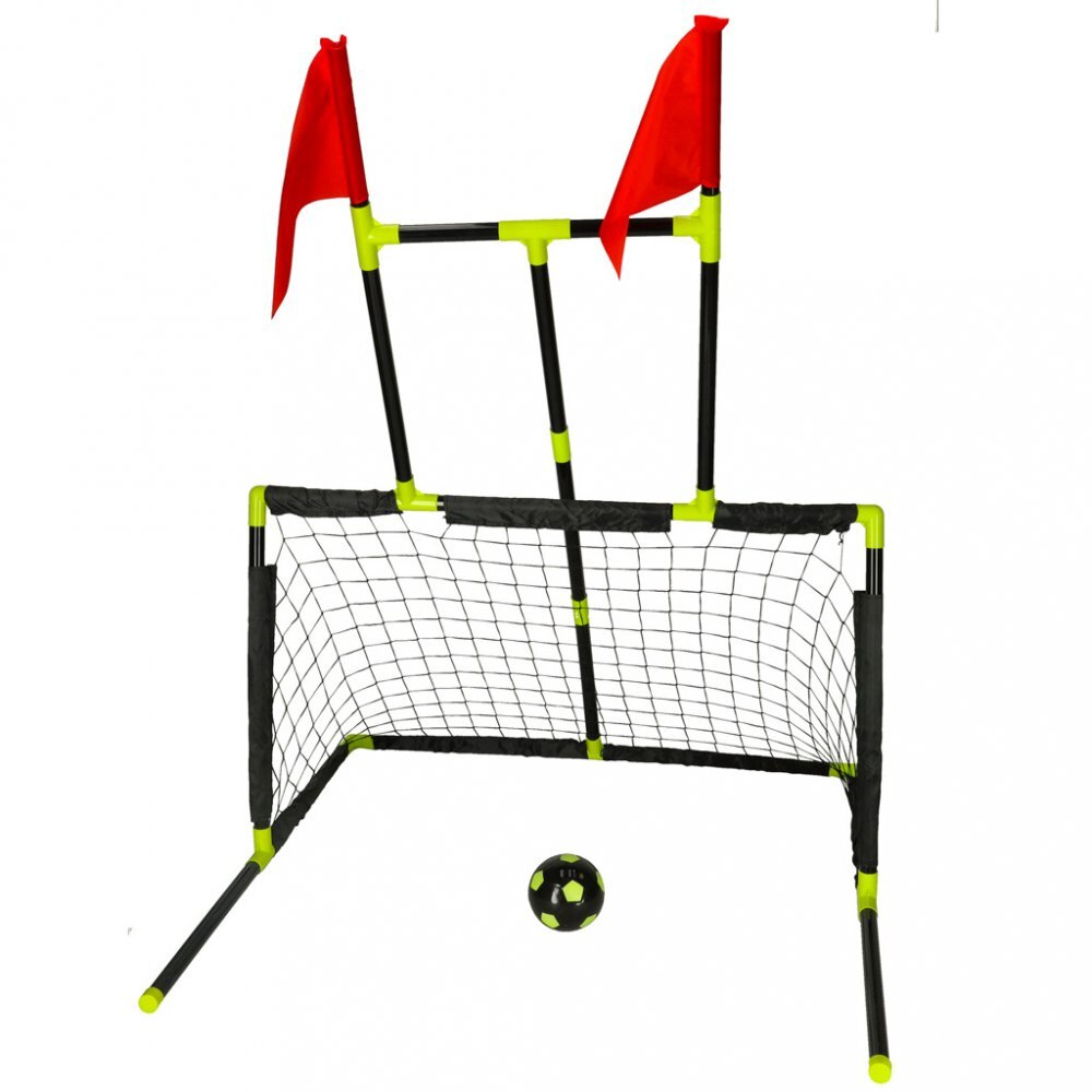 Ikonka Set sportiv 6 in 1 cu poarta fotbal cos baschet si mingi Combo Set
