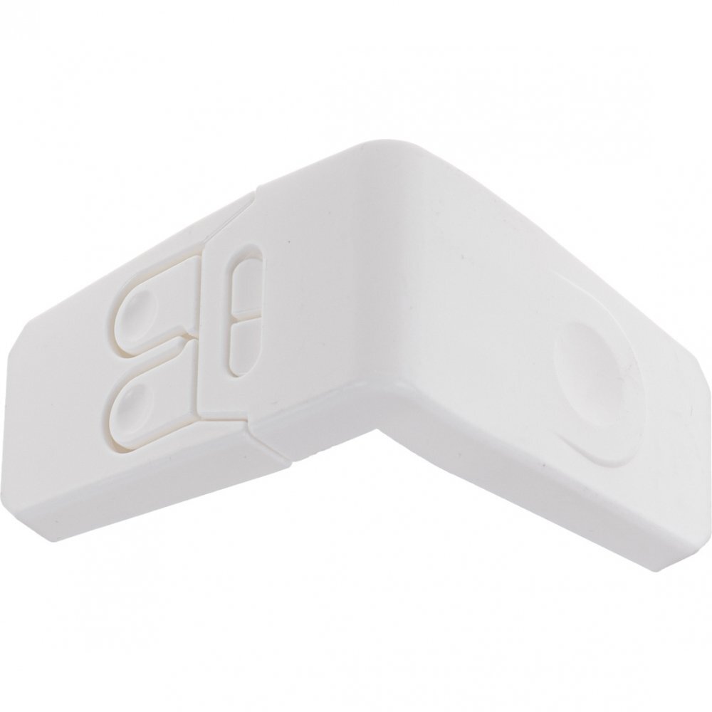 Ikonka Sistem de siguranta din plastic pentru sertare 7x7 cm alb