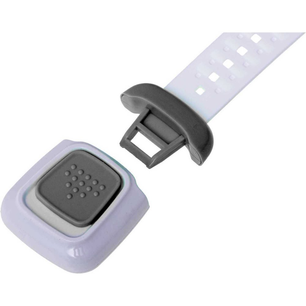 Ikonka Sistem de siguranta multifunctional reglabil 24.5 cm 1 buc gri