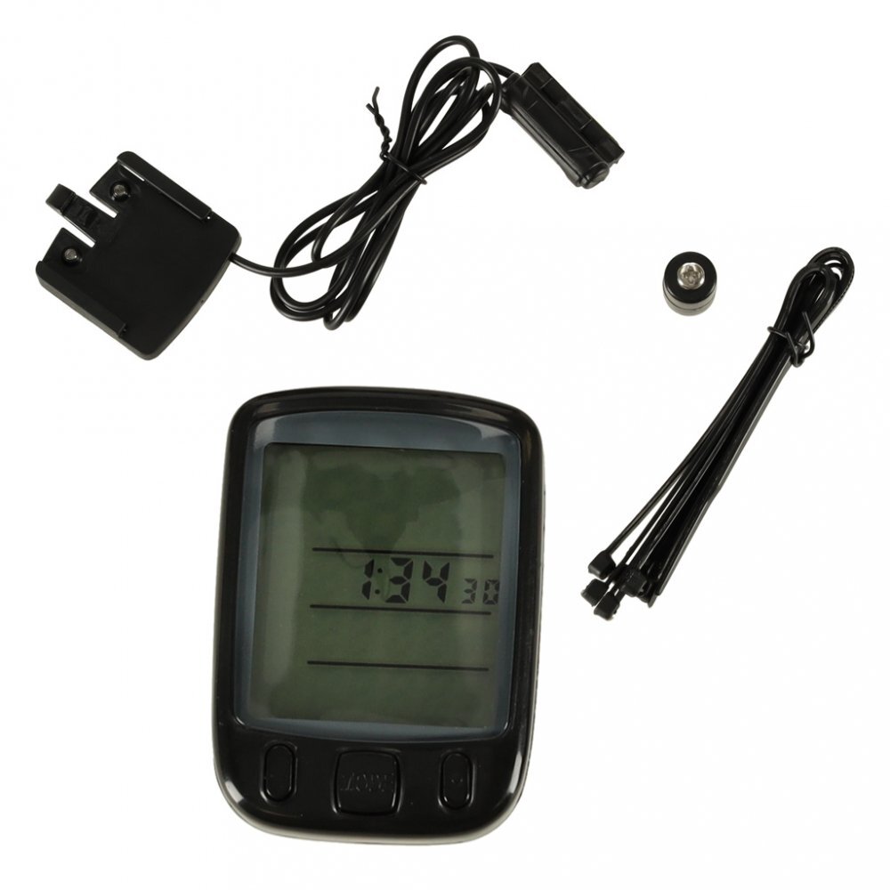 Ikonka Vitezometrul de bicicleta rezistent la apa cu ecran tactil LCD 25 in1