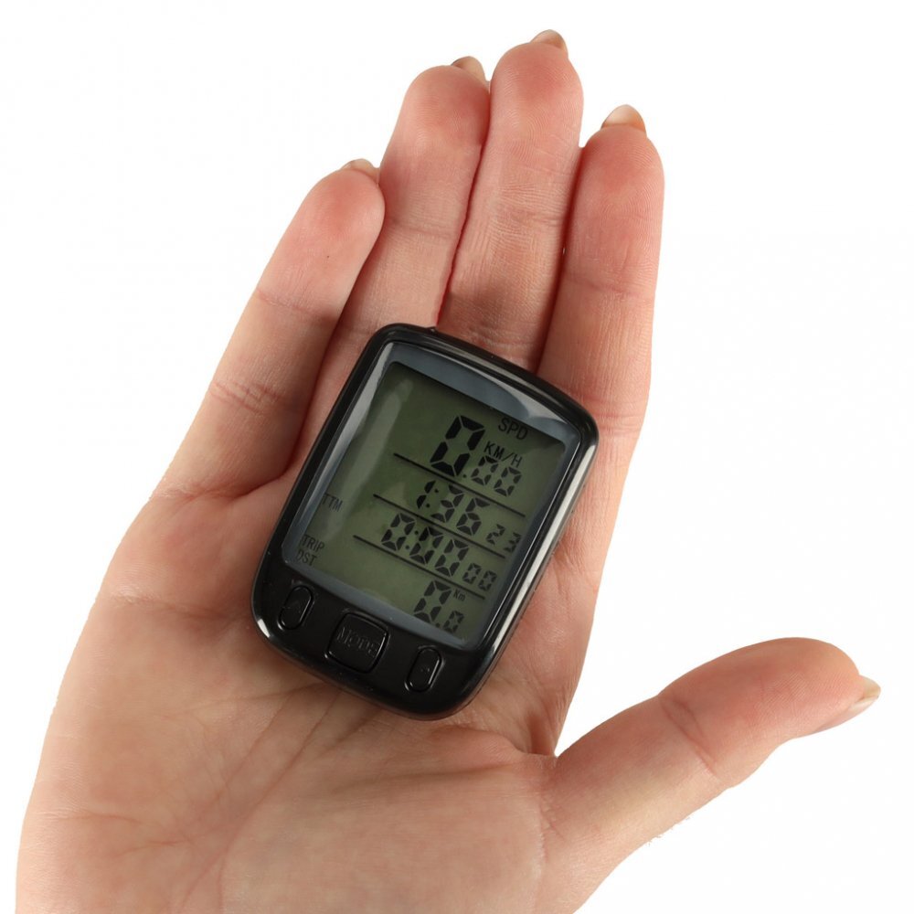 Ikonka Vitezometrul de bicicleta rezistent la apa cu ecran tactil LCD 25 in1
