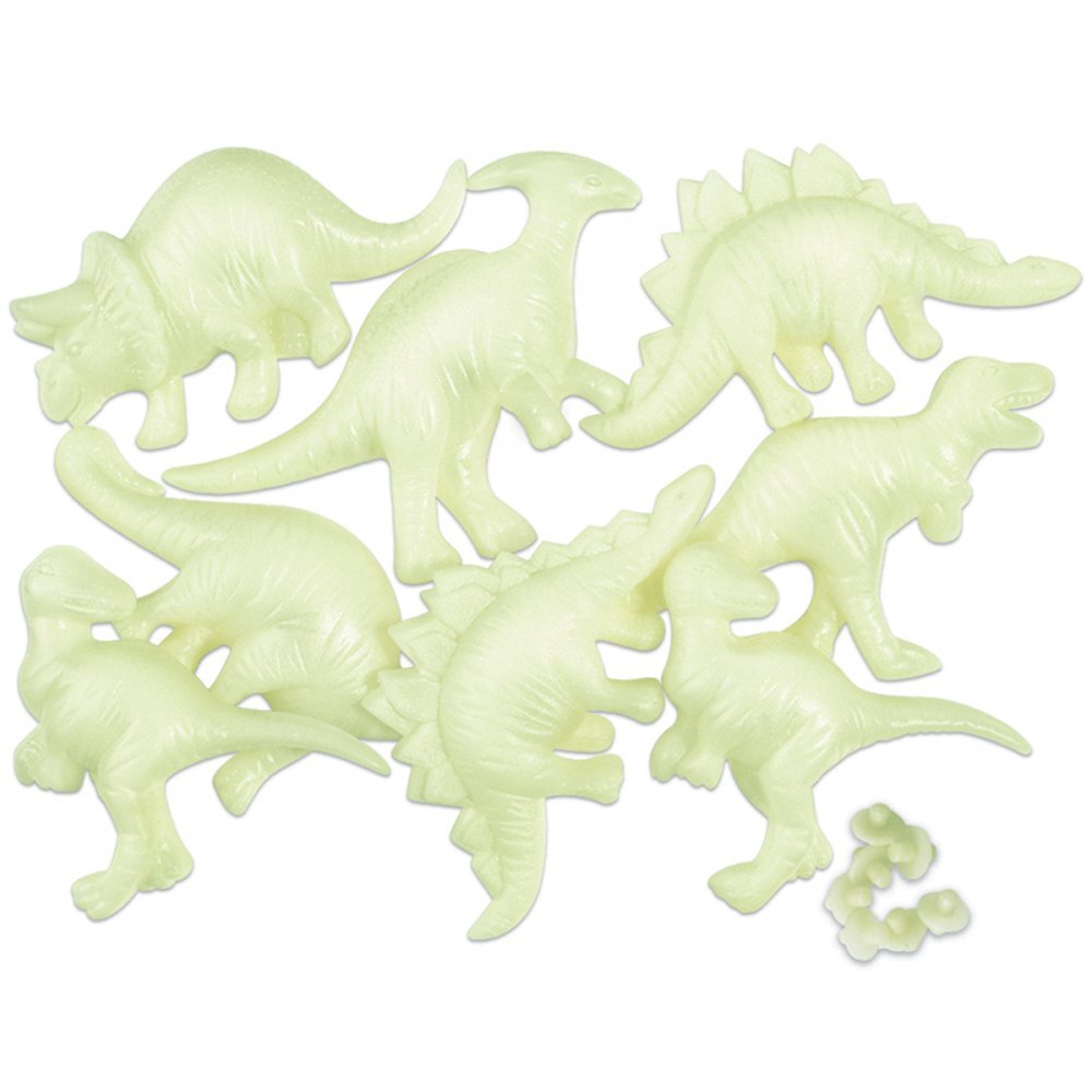 Imagine Station Decoratiuni de perete fosforescente dinozauri 3d
