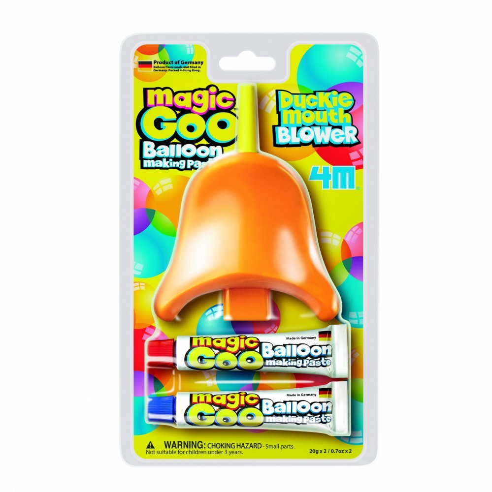 Imagine Station Magic goo pasta de facut baloane cu suflatoare cioc de rata