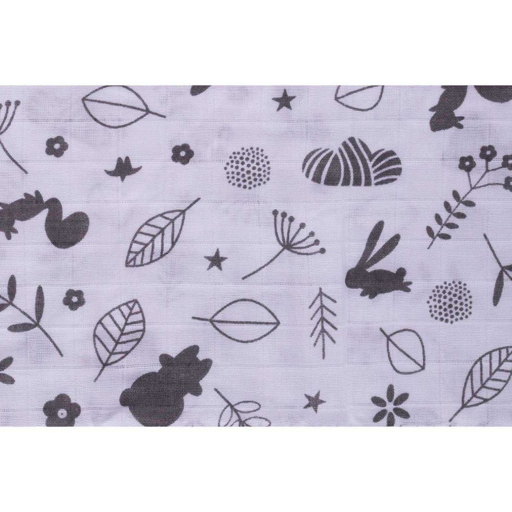 Infantilo Set 3 scutece din muselina galben mustar