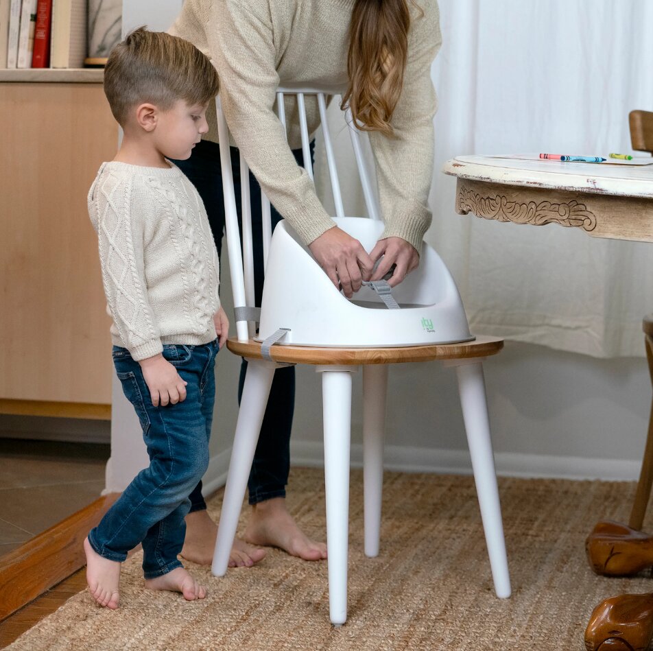 InGenuity Scaun de masa Ity by Easy Clean Booster Oat