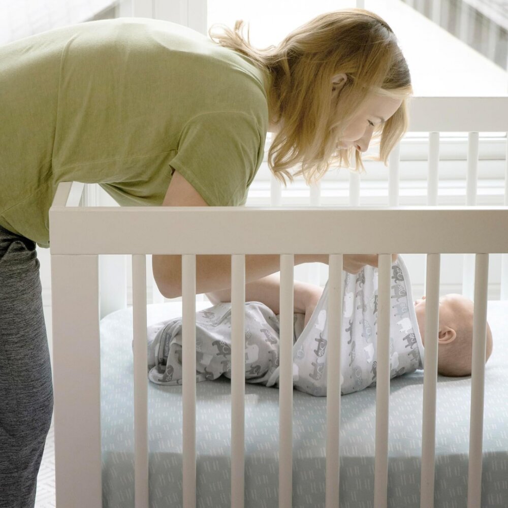 InGenuity Set 2 sisteme de infasare Sunset Space Swaddle Me 0-3 luni colectia Monogram