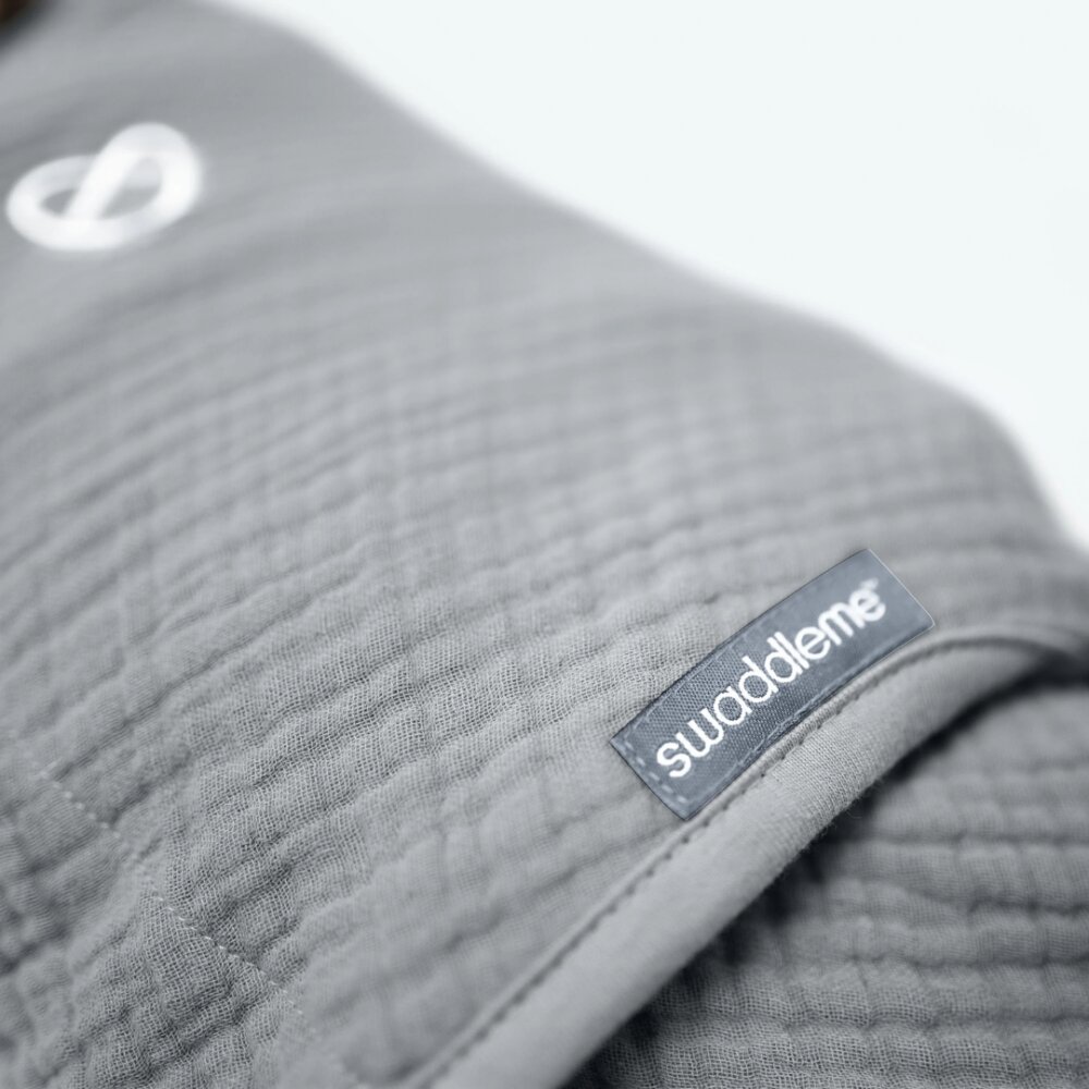 InGenuity Sistem de infasare Granite Swaddle Me 0-3 luni din muselina colectia Original