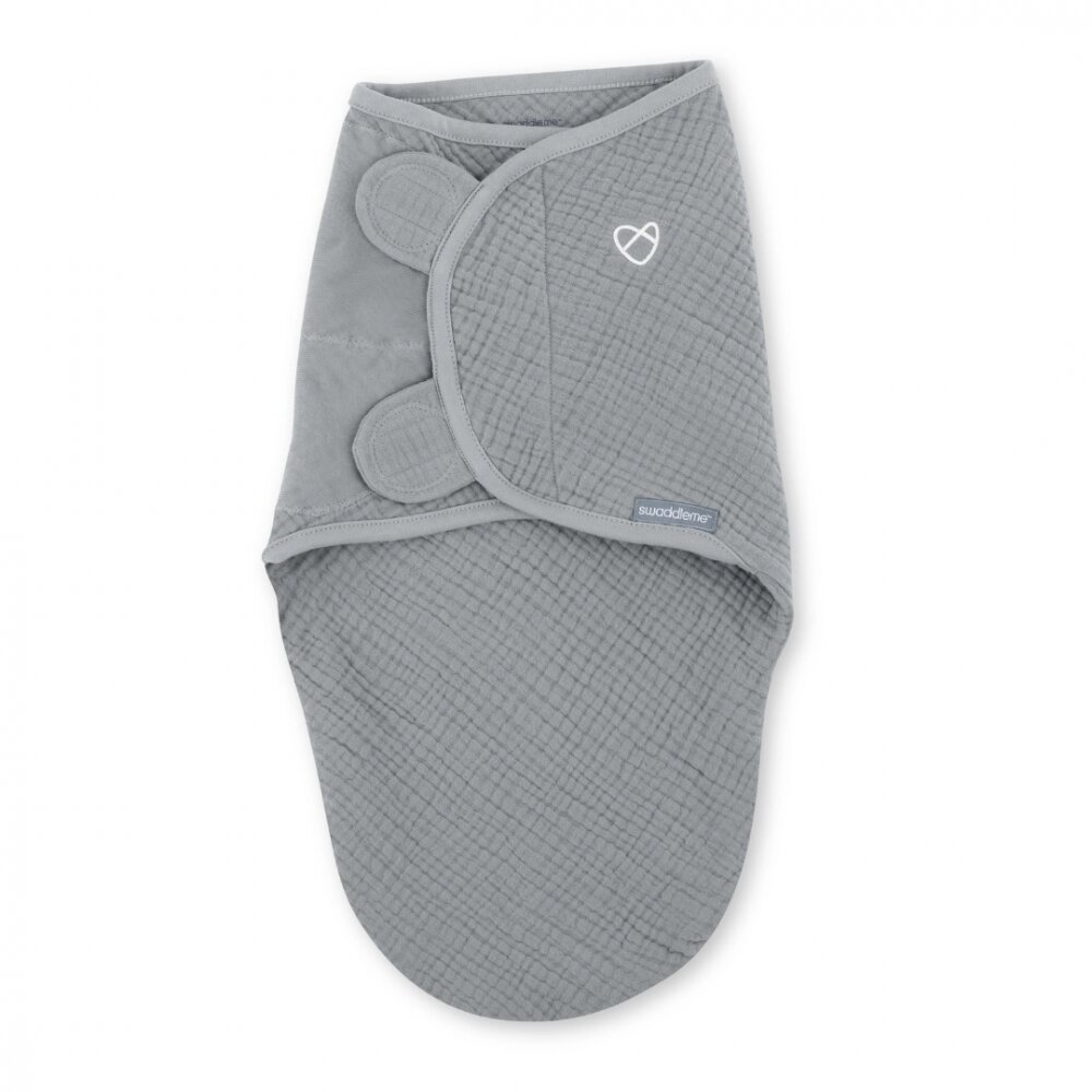 InGenuity Sistem de infasare Granite Swaddle Me 0-3 luni din muselina colectia Original