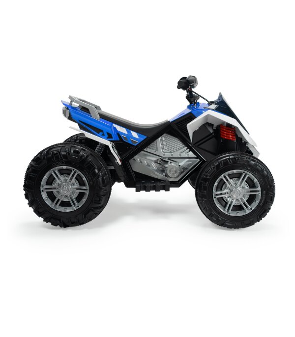 INJUSA Atv electric pentru copii Quad Rage 12V model silentios pornire cu cheie suspensii frana electrica 3 ani+