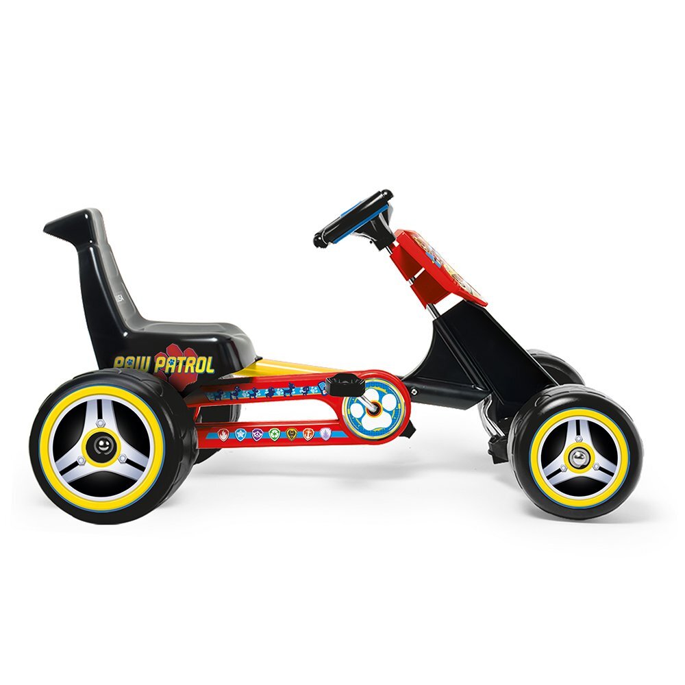 INJUSA Kart cu pedale licenta Disney Paw Patrol cadru metalic robust pedale si pinion fix greutate admisa 25 kg 2 ani+