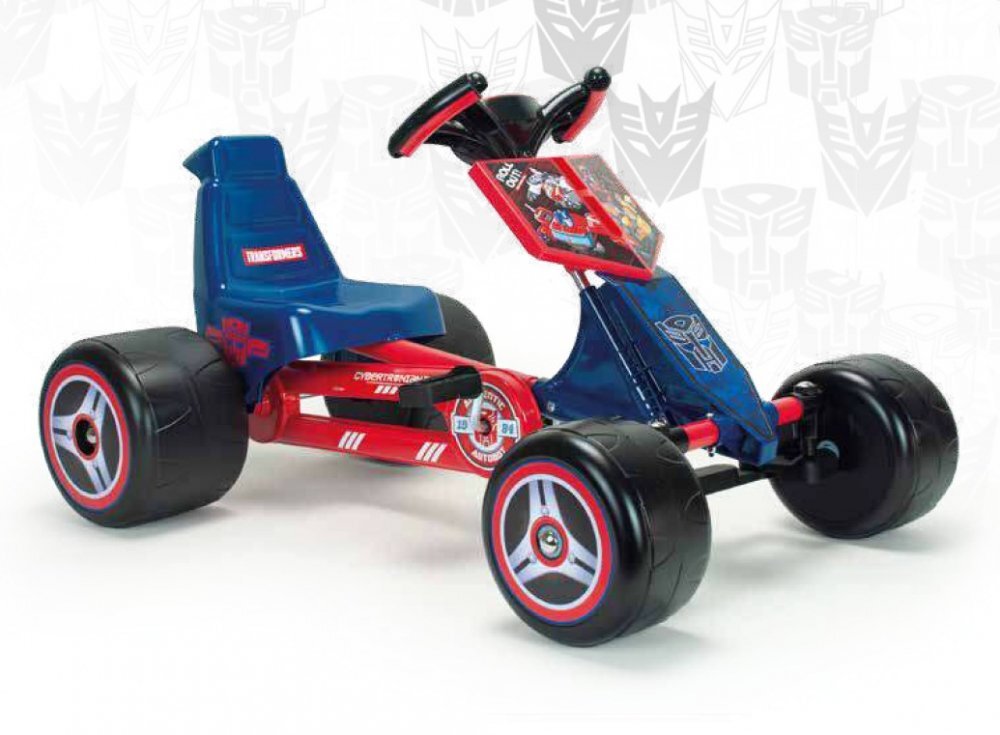 INJUSA Kart pentru copii Transformers actionare cu pedale design sport 2-4 ani